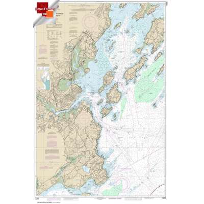 HISTORICAL NOAA Chart 13292: Portland Harbor and Vicinity