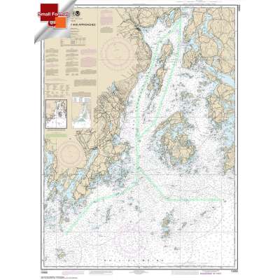 HISTORICAL NOAA Chart 13302: Penobscot Bay and Approaches