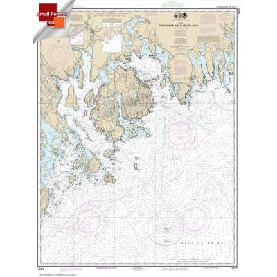 HISTORICAL NOAA Chart 13312: Frenchman and Blue Hill Bays and Approaches