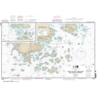 NOAA Chart 13315: Deer Island Thorofare and Casco Passage