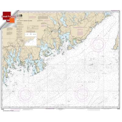 NOAA Chart 13325: Quoddy Narrows to Petit Manan lsland