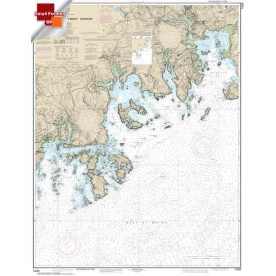 NOAA Chart 13326: Machias Bay to Tibbett Narrows