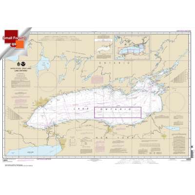 NOAA Chart 14800: Lake Ontario