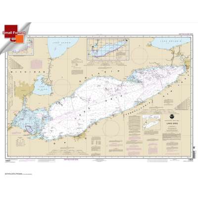 HISTORICAL NOAA Chart 14820: Lake Erie
