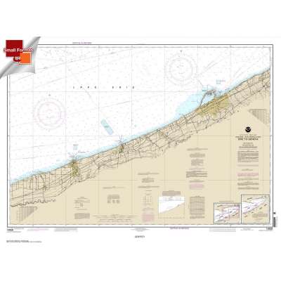 HISTORICAL NOAA Chart 14828: Erie to Geneva