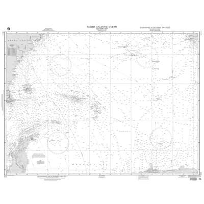 NGA Chart 211: South Atlantic Ocean Southern Part