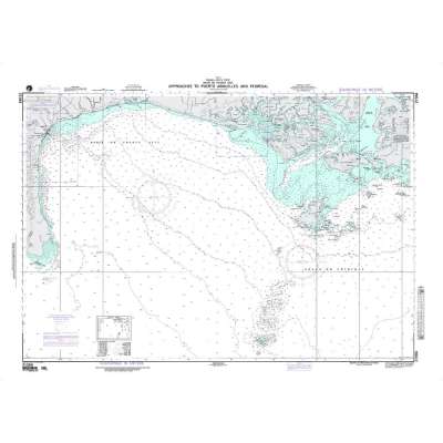 NGA Chart 21584: Approaches to Puerto Armuelles and Pedre