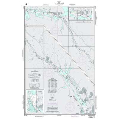 NGA Chart 21602: the Panama Canal From Gamboa to Balboa