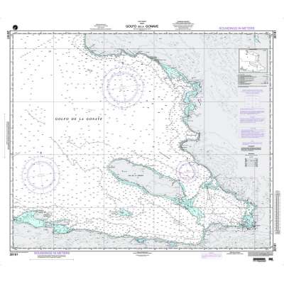 NGA Chart 26181: Golfo De La Gonave