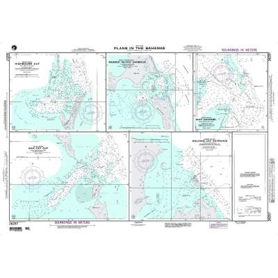 NGA Chart 26257: Plans In the Bahamas - Highbourn Cut