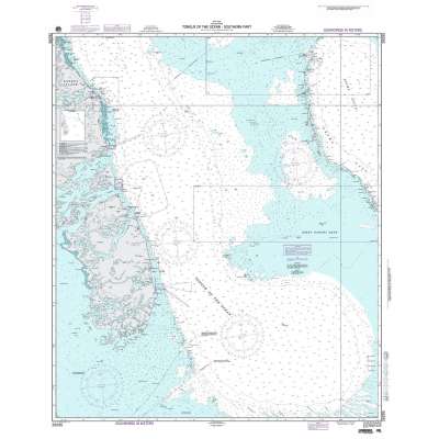 NGA Chart 26295: Tongue of the Ocean - Southern Part