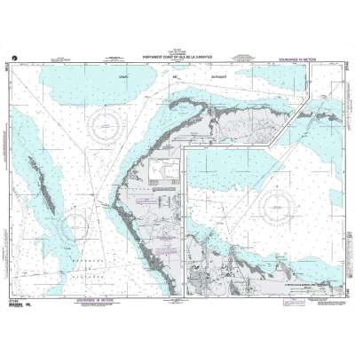 NGA Chart 27146: N. W. Coast of Isla de La Juventud