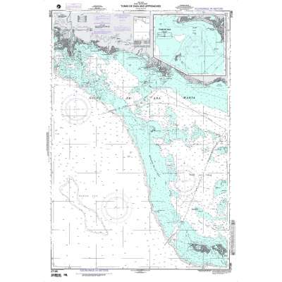 NGA Chart 27186: Tunsas de Zaza and Approaches