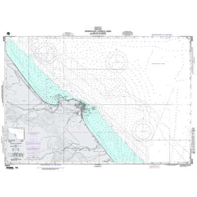 NGA Chart 28049: Approaches to Puerto Limon and Bahia de Moin