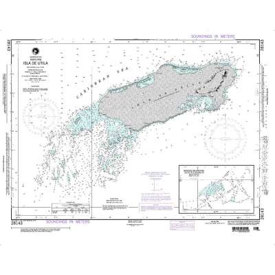 NGA Chart 28143: Isla de Utila