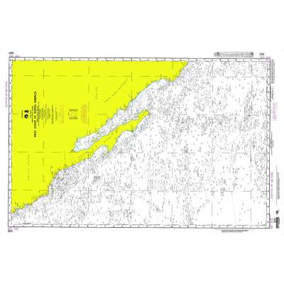 NGA Chart 502: North America West Coast