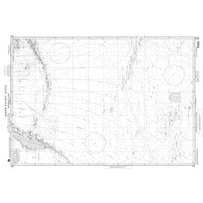 NGA Chart 521: North Pacific Ocean Middle Part