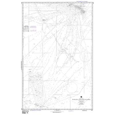 NGA Chart 541: Pacific Ocean, Hawaiian Islands to Samoa