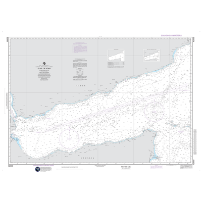 NGA Chart 62000: Gulf of Aden