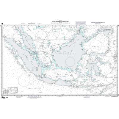 NGA Chart 632: Strait of Malacca to Banda Sea