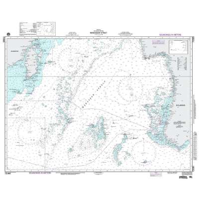 NGA Chart 72085: Makassar Strait - Southern Portion