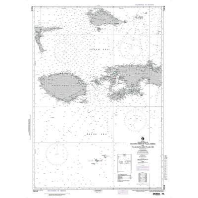 NGA Chart 73018: Western Part of Pulau Seram With Pulau Buru & Pulau Obi