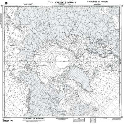 NGA Chart 80: the Arctic Regions