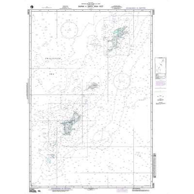 NGA Chart 81060: Saipan to Santa Rosa Reef / Marianas