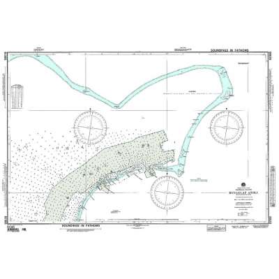 NGA Chart 81565: Rongelap Atoll Northeastern Part Marshall Islands