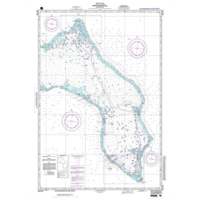 NGA Chart 81715: Kwajalein Atoll