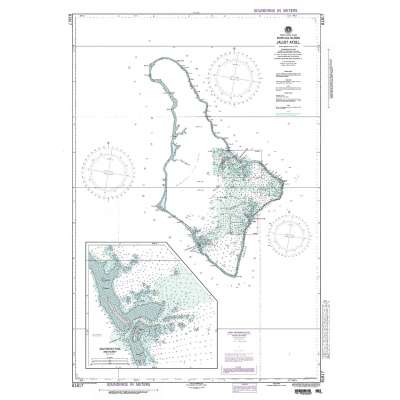 NGA Chart 81817: Jaluit Atoll Marshall Islands