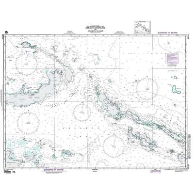 NGA Chart 82010: Bismarck Archipelago and Solomon Islands