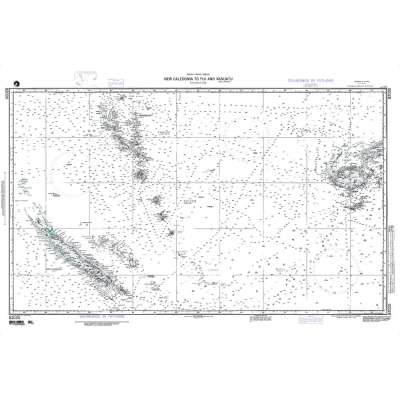 NGA Chart 82030: New Caledonia to Fiji Is and Vanuatu