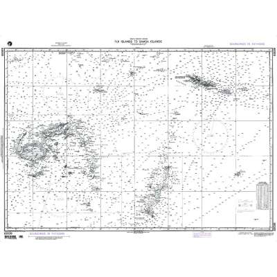 NGA Chart 83039: Fiji to Samoa Islands