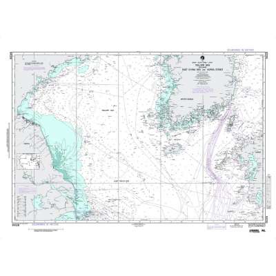 NGA Chart 94028: Yellow Sea Including the East China Sea and Korea Strait