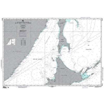 NGA Chart 96012: Sea of Japan to Sea of Okhotskostrov Sak