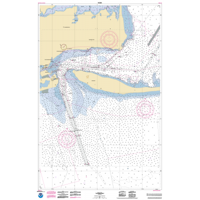 HISTORICAL NOAA Chart 11384: Pensacola Bay Entrance