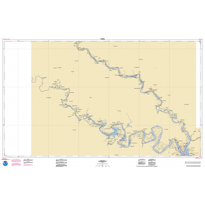 HISTORICAL NOAA Chart 12244: Pamunkey And Mattaponi Rivers