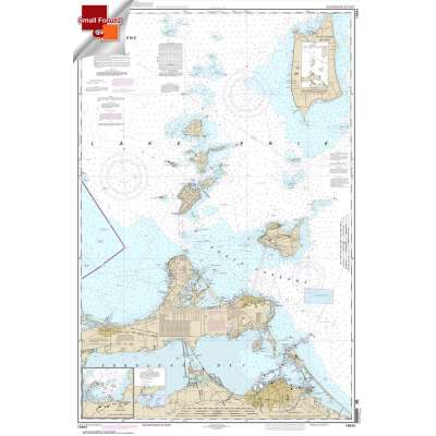 HISTORICAL NOAA Chart 14844: Islands in Lake Erie;Put-In-Bay