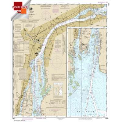 HISTORICAL NOAA Chart 14848: Detroit River