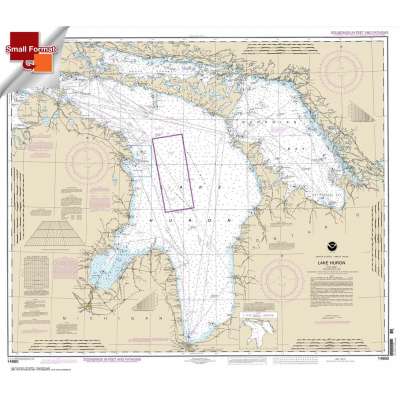 Great Lakes NOAA Charts :NOAA Chart 14860: Lake Huron