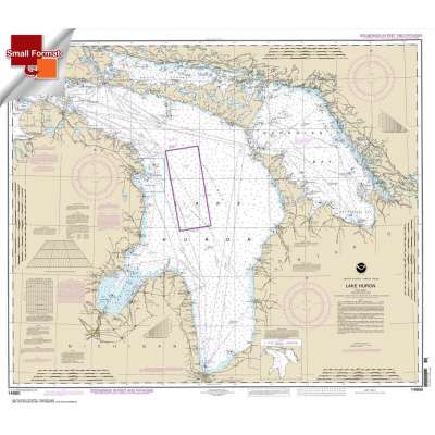HISTORICAL NOAA Chart 14860: Lake Huron