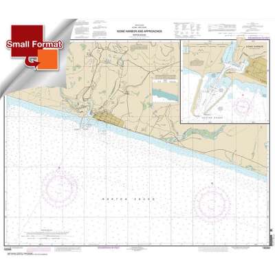 HISTORICAL NOAA Chart 16206: Nome Hbr. and approaches: Norton Sound;Nome Harbor