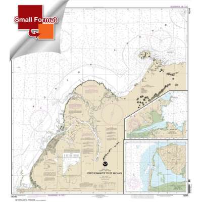 NOAA Chart 16240: Cape Ramonzof to St. Michael;St. Michael Bay;Approaches to Cape Ramanzof