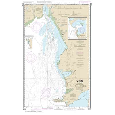 HISTORICAL NOAA Chart 16300: Kuskokwim Bay;Goodnews Bay