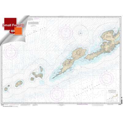 NOAA Chart 16500: Unalaska l. to Amukta l.