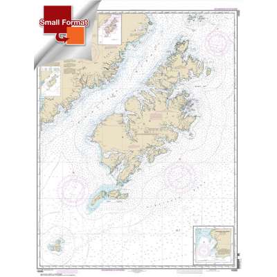 NOAA Chart 16580: Kodiak Island;Southwest Anchorage: Chirikof Island