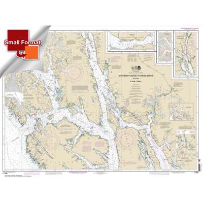 HISTORICAL NOAA Chart 17300: Stephens Passage to Cross Sound: including Lynn Canal