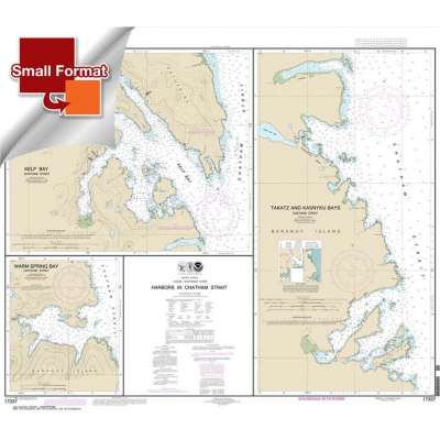 NOAA Chart 17337: Harbors in Chatham Strait Kelp Bay