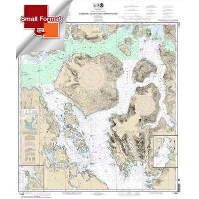 NOAA Chart 17382: Zarembo Island and approaches;Burnett Inlet: Etolin Island;Steamer Bay